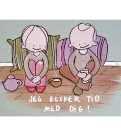 Blandet Postkort, 3 motiver, Pakke m. 12 stk