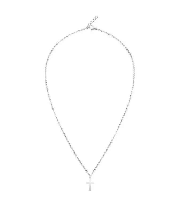 Halskæde “Bless you” kors, sølv