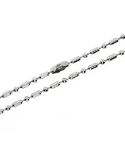 Halskæde, Kuglekæde, stål