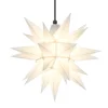 Herrnhuter Stjerne, Hvid, Plast, 40 cm