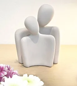 Keramikskulptur, 2-delt, Par: “Anexo”