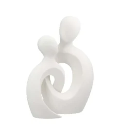 Keramikskulptur, Sammenføjet, 24 cm