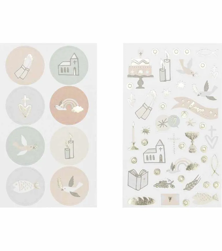 Klistermærke Sæt, Dåb og konfirmation