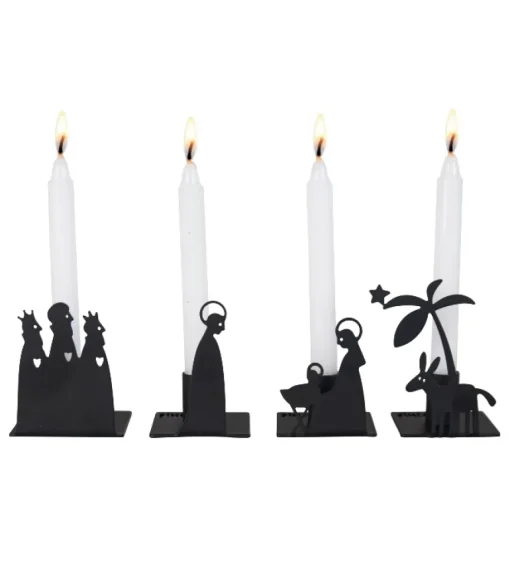 Krybbespil Adventsstage til juletræslys
