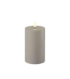 LED udendørs bloklys, Grå, 12,5cm