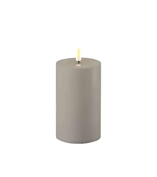 LED udendørs bloklys, Grå, 12,5cm