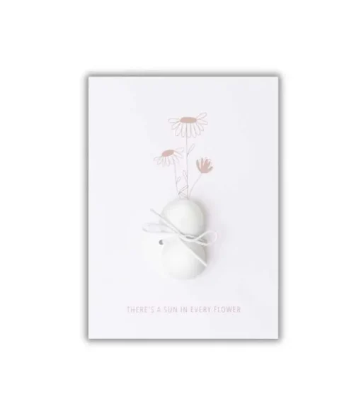Mini vase med magnet til køleskab