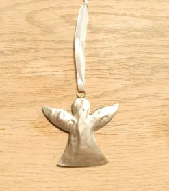 Ophæng, Engel, Sølv, hamret, 8 cm