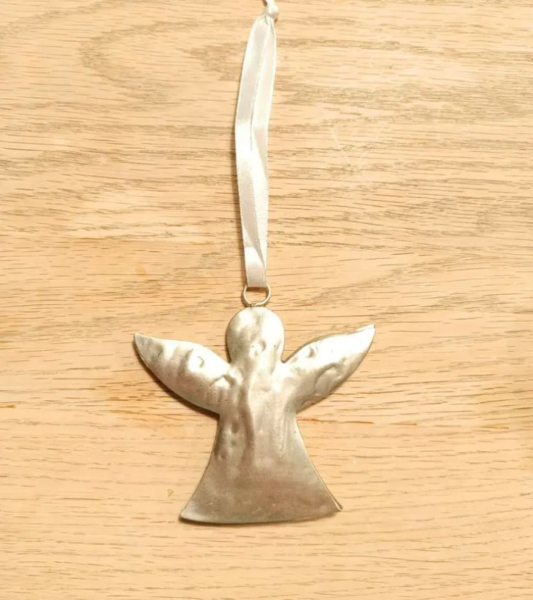 Ophæng, Engel, Sølv, hamret, 8 cm