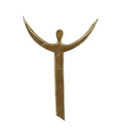 Opstandelseskors i bronze