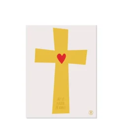 Plakat: Bønnekors med plaster
