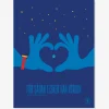 Plakat: For sådan elsker han verden, A3