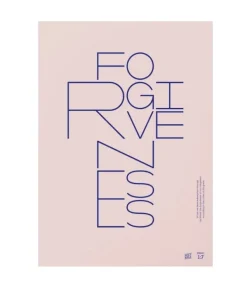 Plakat: Forgiveness, A3
