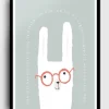 Plakat med lama: Vær ikke bange!, A3