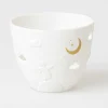 Poesi stage, Engel med måne, Hvidt porcelæn