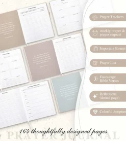 Prayer Journal, Creme