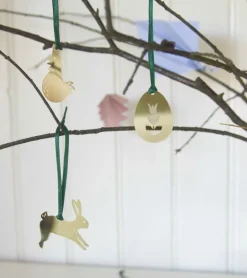 Påskeophæng i guld, 3 pk