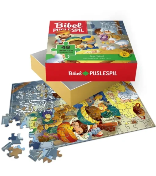 Puslespil, Jesu fødsel, 48 brikker