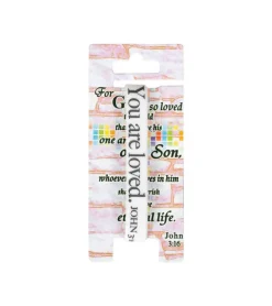 Silikone Armbånd: You Are Loved, Hvid