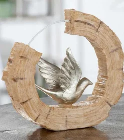 Skulptur, Fugl med spredte vinger, 19 cm