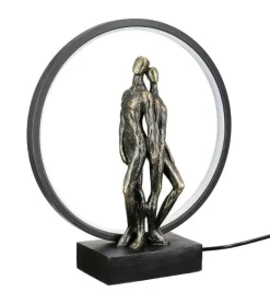 Skulptur, Kærlighed skaber styrke, LED, 33 cm