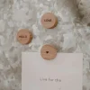 Træmagnet, Hello Love, 3 pak