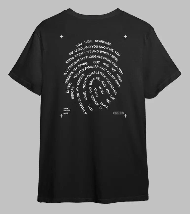 T-shirt: Known & Loved, 139, Sort