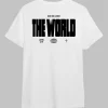 T-shirt: The World, Hvid