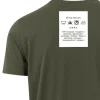 T-shirt: Washed away, Olivegreen