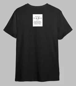 T-shirt: Washed away, Sort