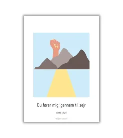 Ufaglært kunstner, Du fører mig igennem, A3 plakat