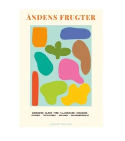 Ufaglært kunstner, Åndens frugter, A3 plakat