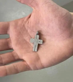 Vedhæng, Kors, Diamond Dust